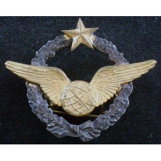 BREVET AIR : insigne métallique de brevet de navigateur attache non conforme