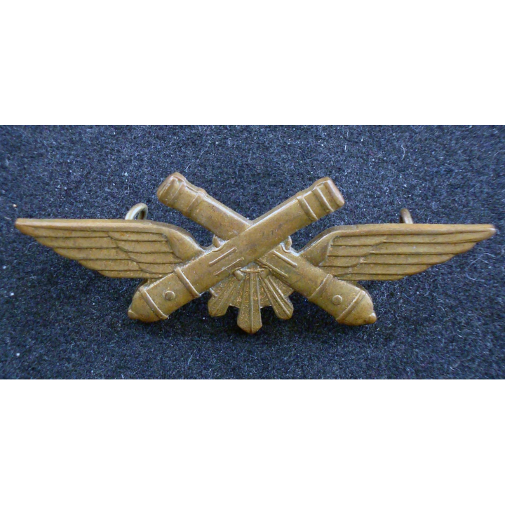 Brevet d'observateur de l'artillerie de fabrication inconnue