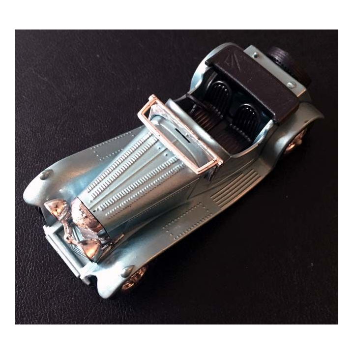 Voiture de collection : 1936 Jaguar SS100 
