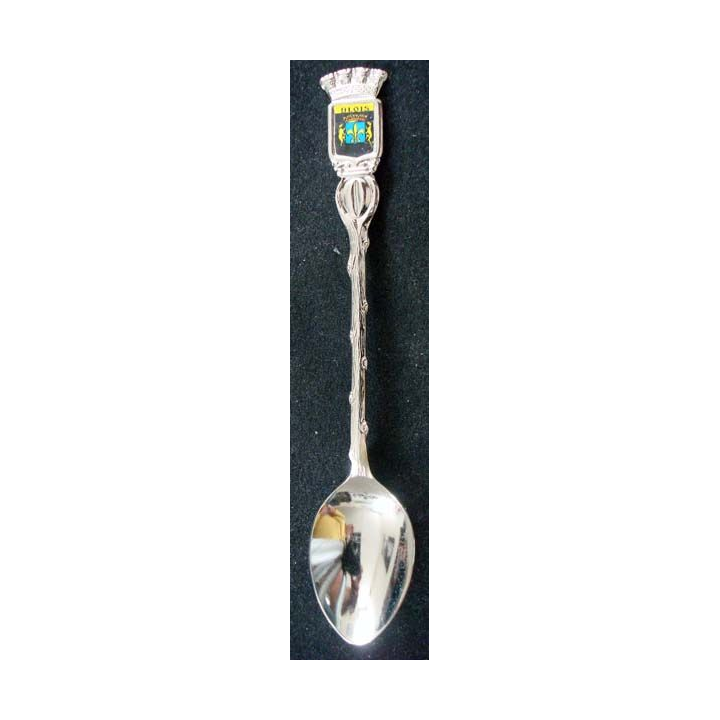 PETITE CUILLERE  : petite cuillère de collection argentée de Blois