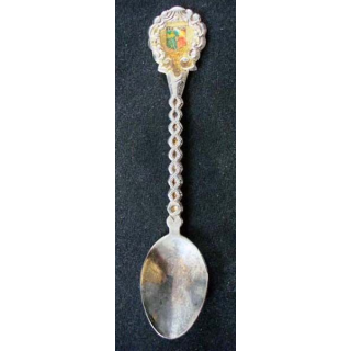 PETITE CUILLERE  : petite cuillère de collection argentée de La Réunion 