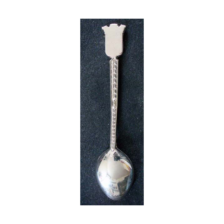 PETITE CUILLERE  : petite cuillère de collection argentée de Villefranche dee Rouergue
