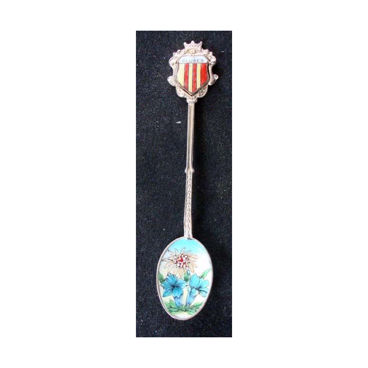 PETITE CUILLERE  : petite cuillère de collection argentée de Cluses