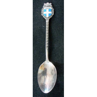 PETITE CUILLERE  : petite cuillère de collection argentée de Greece