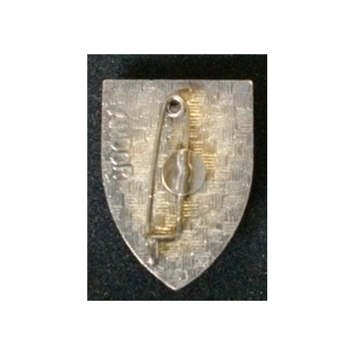 1° régiment de cuirassiers porte noire fond noir en émail