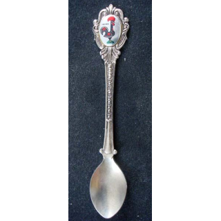 PETITE CUILLERE  : petite cuillère de collection argentée du Portugal