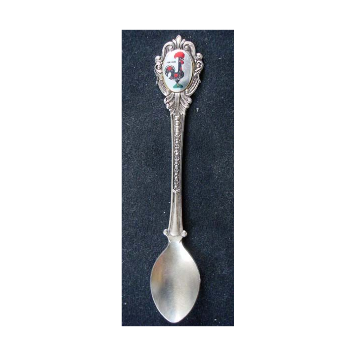PETITE CUILLERE  : petite cuillère de collection argentée du Portugal