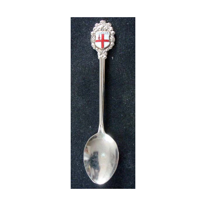 PETITE CUILLERE  : petite cuillère de collection argentée de London