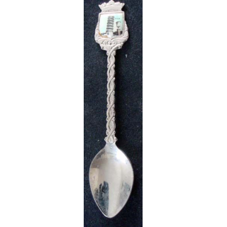 PETITE CUILLERE  : petite cuillère de collection argentée de Pisa