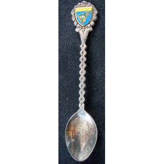 PETITE CUILLERE  : petite cuillère de collection argentée de Ténérife