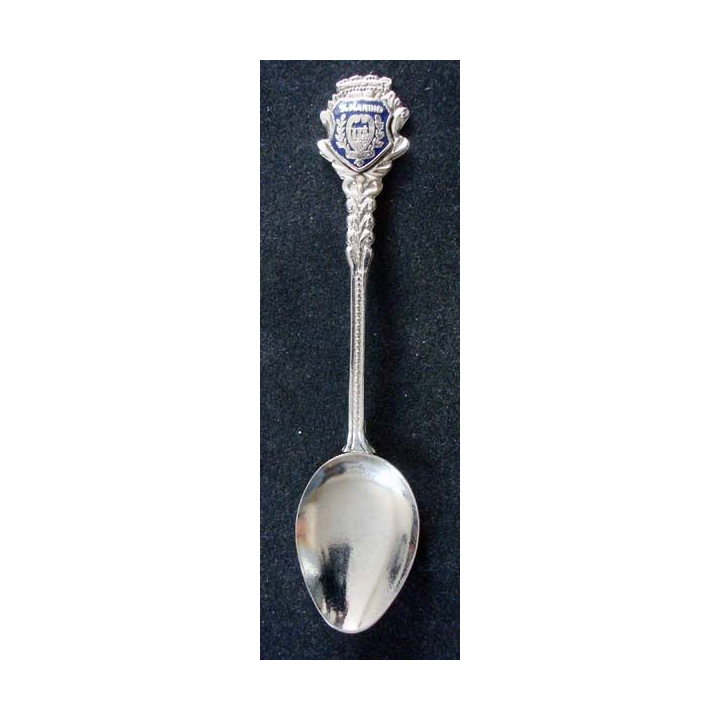PETITE CUILLERE  : petite cuillère de collection argentée de San Marino
