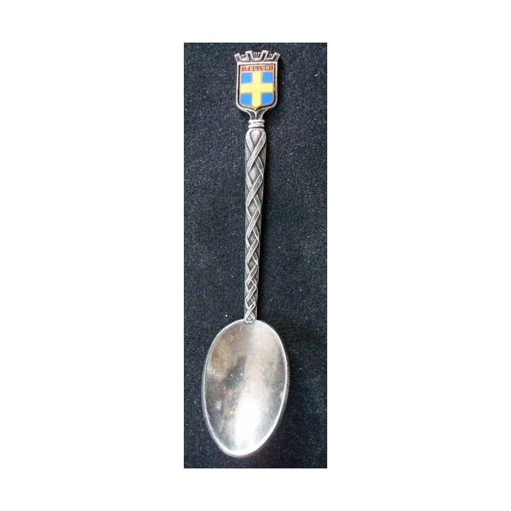 PETITE CUILLERE  : petite cuillère de collection argentée de Toulon