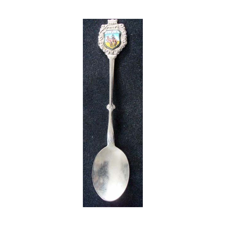 PETITE CUILLERE  : petite cuillère de collection argentée d'Agadir