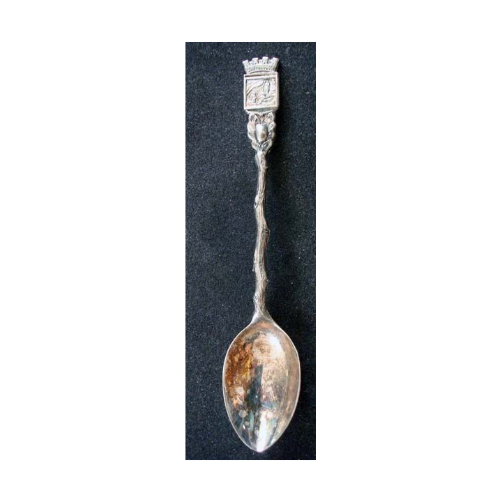 PETITE CUILLERE  : petite cuillère de collection argentée de Lourdes (non mentionné avec vierge)