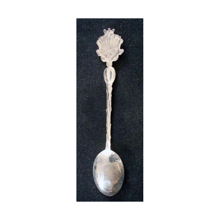 PETITE CUILLERE  : petite cuillère de collection argentée de La Clusaz