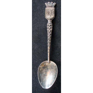 PETITE CUILLERE  : petite cuillère de collection argentée de Berck Plage