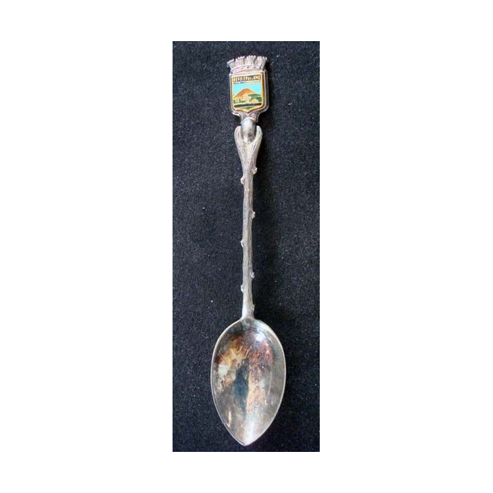 PETITE CUILLERE  : petite cuillère de collection argentée de Gerbier de Jonc