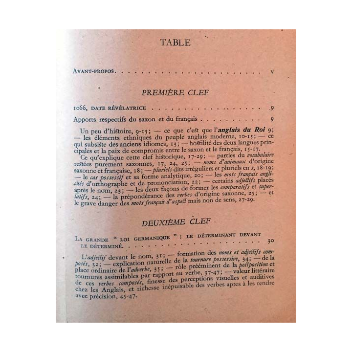 1. Les trois clefs de l'anglais du Roi de Henri Veslot aux éditions librairie Hachette 1945