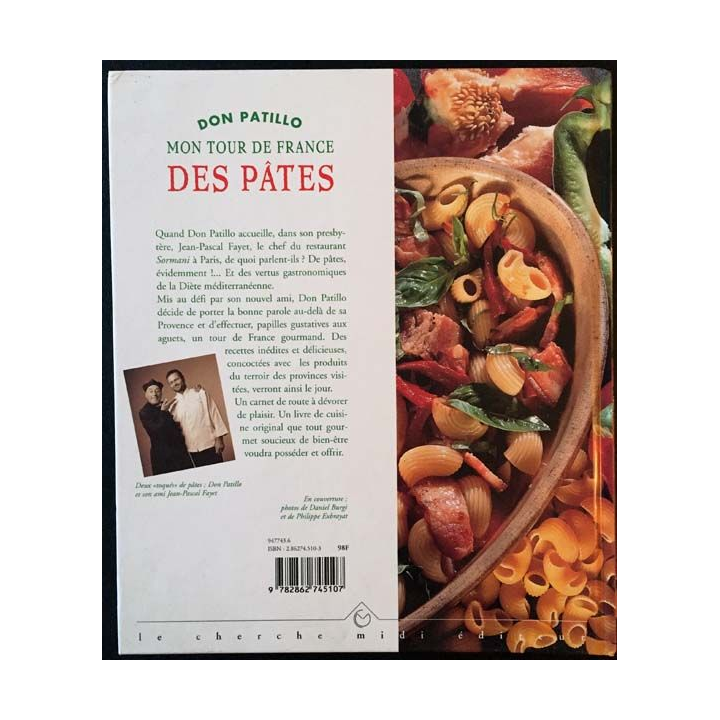 1. Mon tour de France des pâtes de Don Patillo aux éditions Le cherche midi