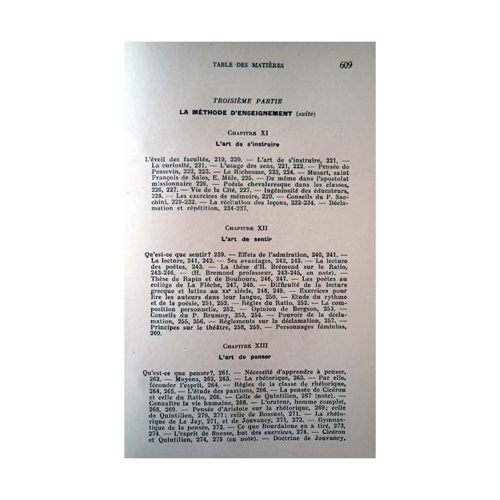 1. La pédagogie des Jésuites Ses principes - Son actualité de F. Charmot aux éditions Spes