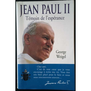 1. Jean Paul II témoin de l'espérance de George Weigel aux éditions France loisirs