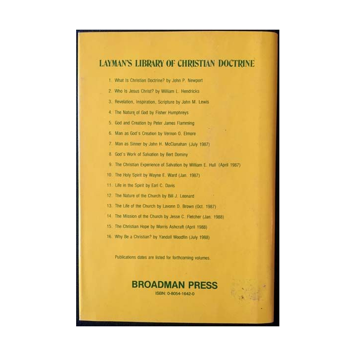 1. Layman's library of Christian doctrine - the nature of the church de Bill J. Leonard