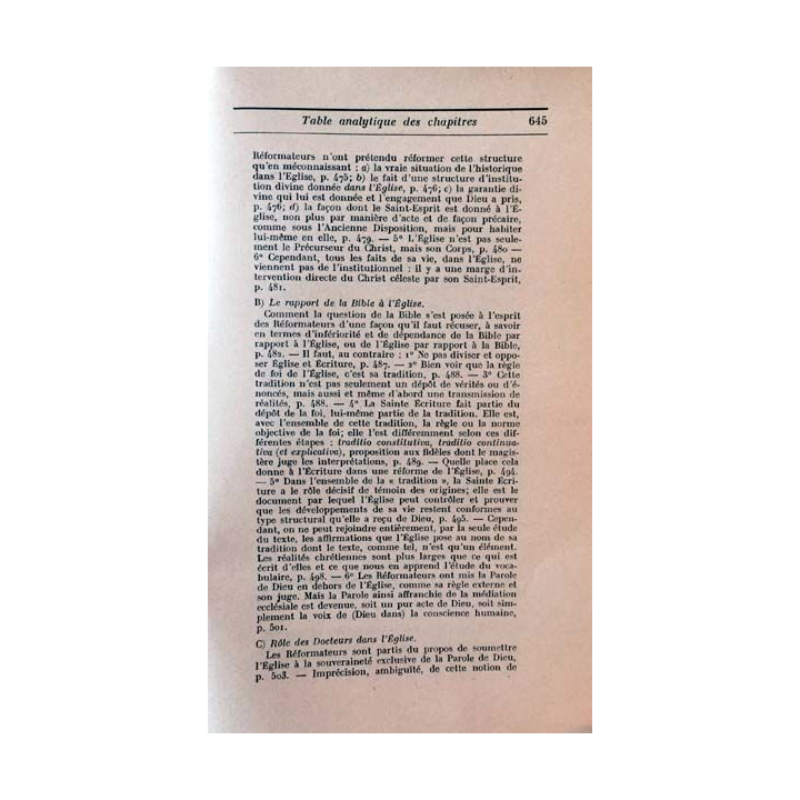 1. Vraie et fausse réforme dans l'Église de Yves M.-J. Congar aux éditions du Cerf 1950