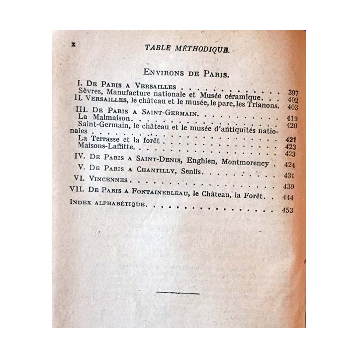 1. Les guides bleus Paris et ses environs sous la direction de Marcel Monmarché aux éditions Hachette 1924