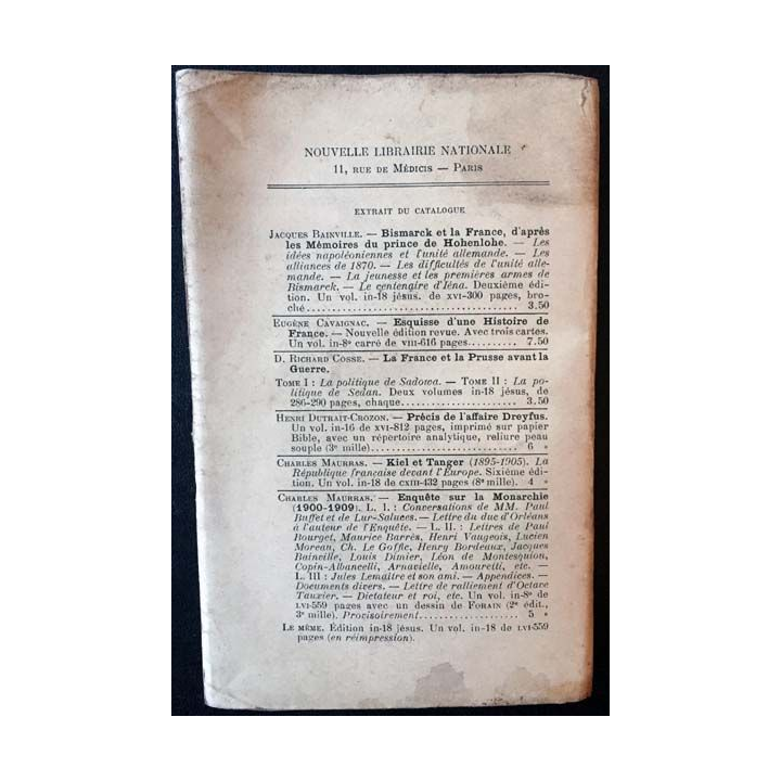 1. L'avant-guerre études et documents sur l'espionnage juif-allemand en France depuis l'affaire Dreyfus
