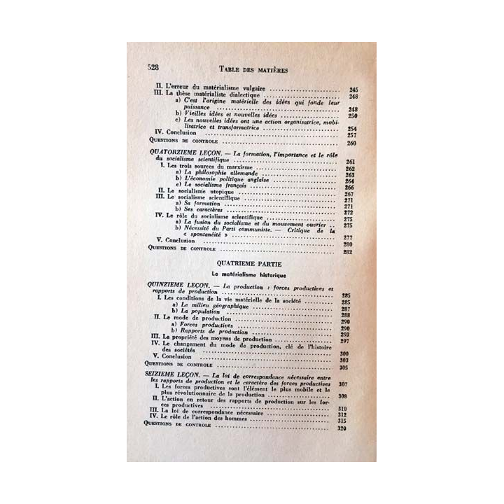 1. Principes fondamentaux de Philosophie de Georges Politzer, Guy Besse et Maurice Caveing aux éditions Sociales 1954