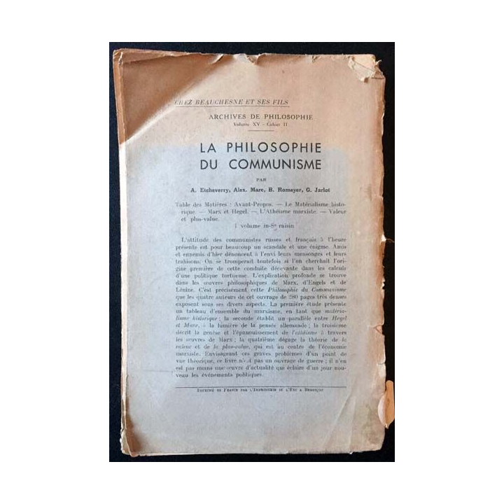 1. La naissance de l'humanisme moderne de François de Dainville aux éditions Beauchesne et ses fils 1940