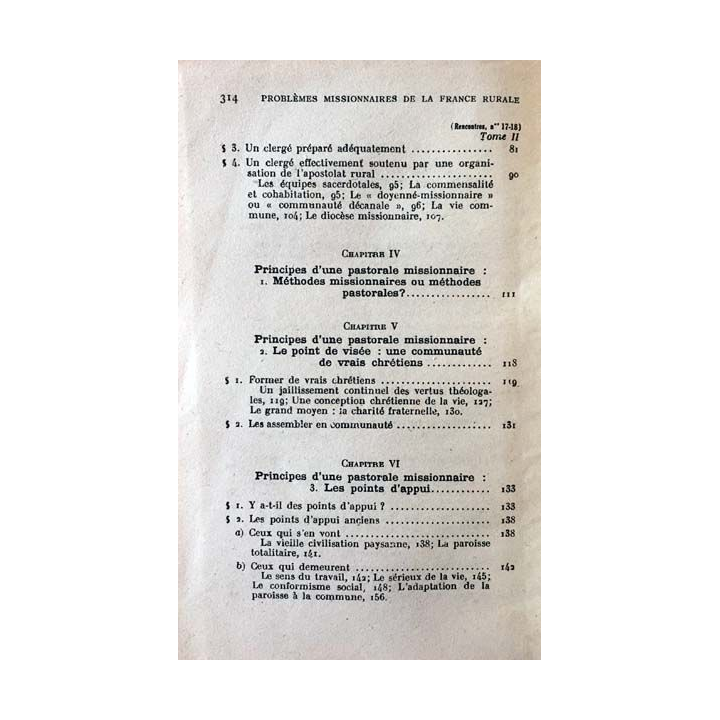 1. Rencontres problèmes missionnaires de la France rurale 17-18
