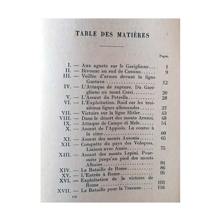 1. La campagne d'Italie 1944 - Souvenir d'un goumier de Pierre Lyautey aux éditions Plon