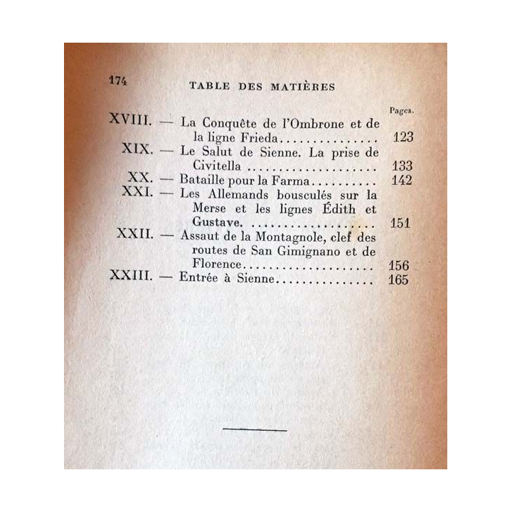1. La campagne d'Italie 1944 - Souvenir d'un goumier de Pierre Lyautey aux éditions Plon