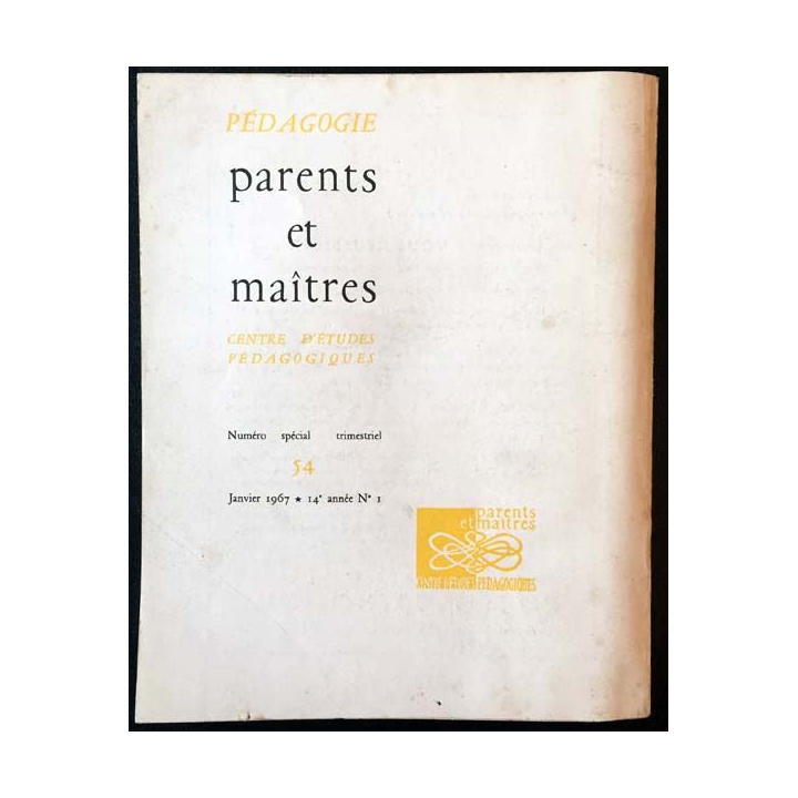 1. La réforme de l'enseignement Janvier 1967