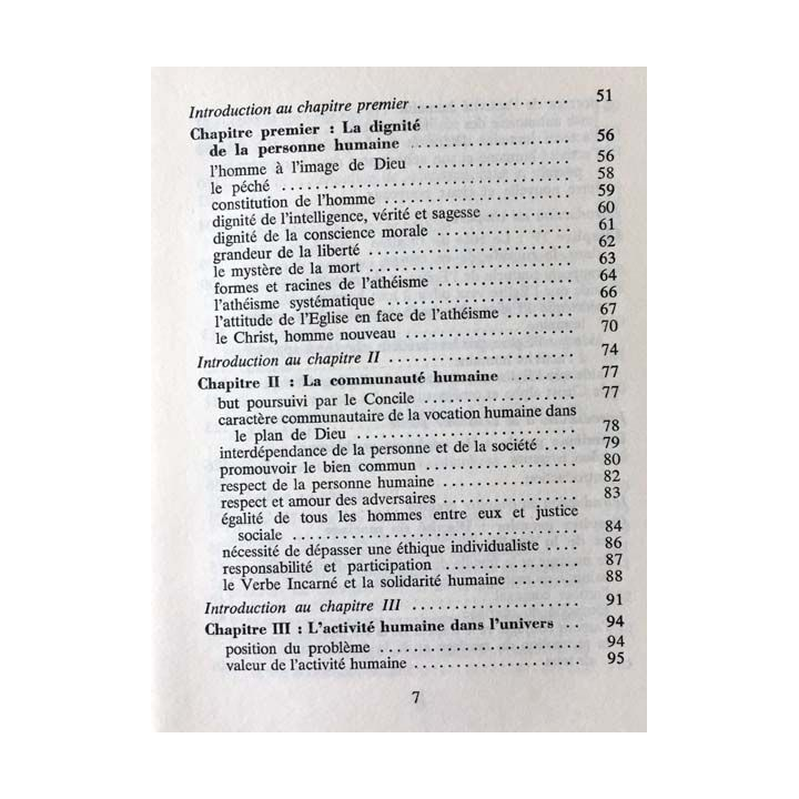 1. L'Église dans le monde L'apostolat des laïcs La liberté religieuse Les moyens de communication sociale