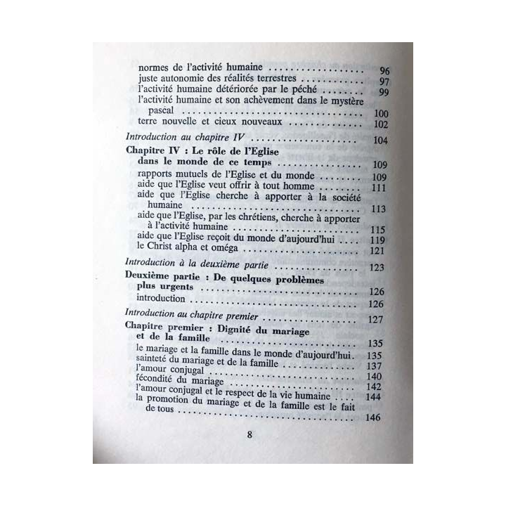 1. L'Église dans le monde L'apostolat des laïcs La liberté religieuse Les moyens de communication sociale