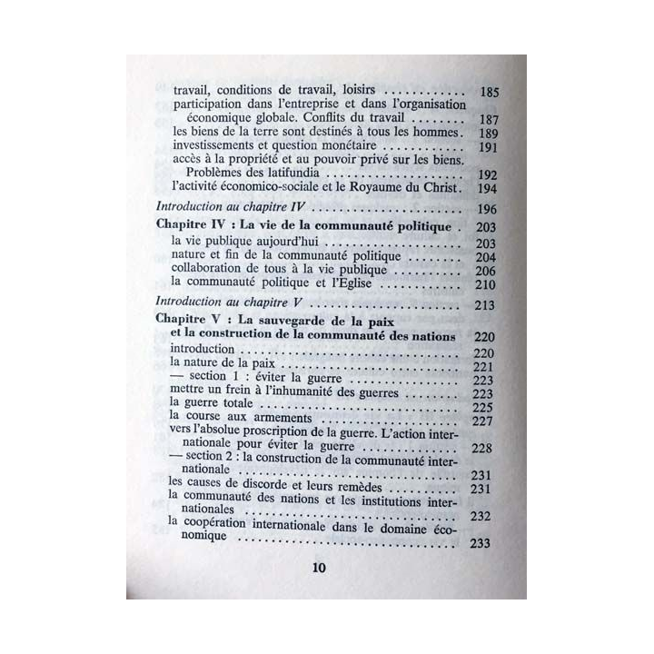 1. L'Église dans le monde L'apostolat des laïcs La liberté religieuse Les moyens de communication sociale