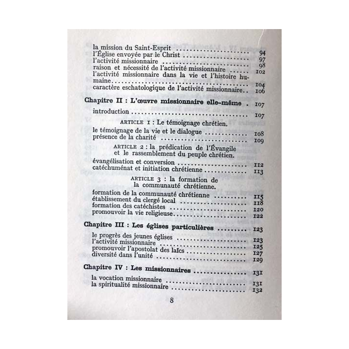 1. La révélation L'activité missionnaire Ministère et vie des prêtres aux éditions du Centurion