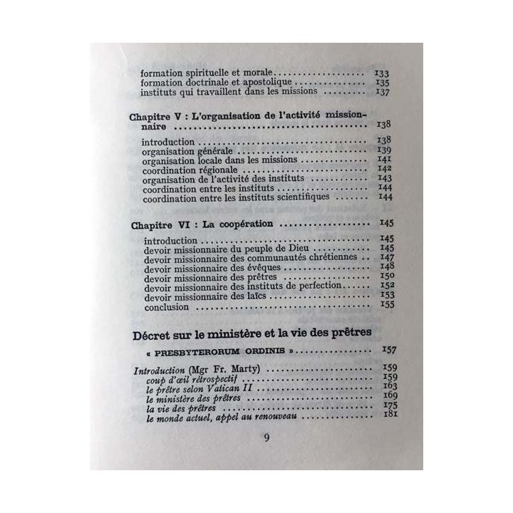 1. La révélation L'activité missionnaire Ministère et vie des prêtres aux éditions du Centurion