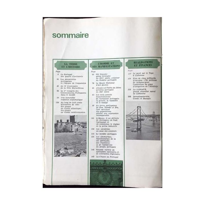 1. Portugal 1965 de Lopes Do Souto aux éditions du journal diario de Lisboa