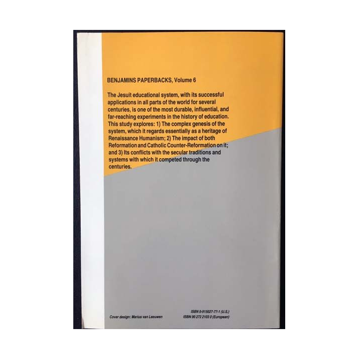1. The liberal arts and the Jesuit college system de Aldo Scaglione