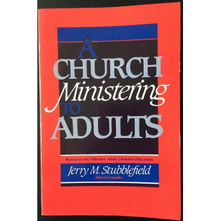 1. A church ministering to adults de Jerry M. Stubblefield aux éditions Broadman press