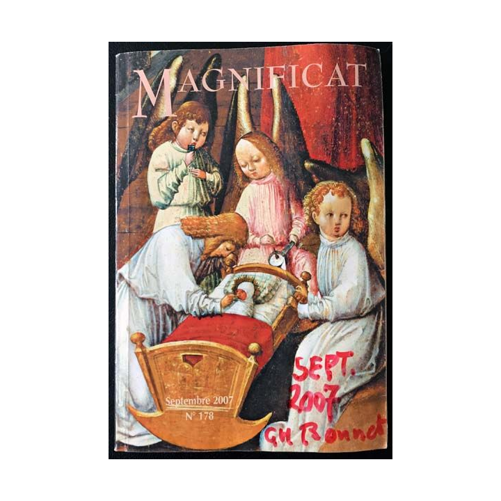 1. Magnificat n°178 Septembre 2007 de Bernadette Mélois