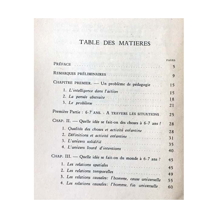 1. Action et pensée enfantines de Edmond Michaud aux éditions du Scarabee 1953
