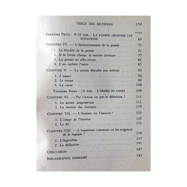 1. Action et pensée enfantines de Edmond Michaud aux éditions du Scarabee 1953