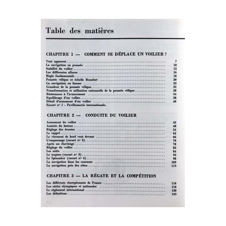 1. Pratique de la voile technique / régate / compétition de Yves Louis Pinaud aux éditions Arthaud / Neptune