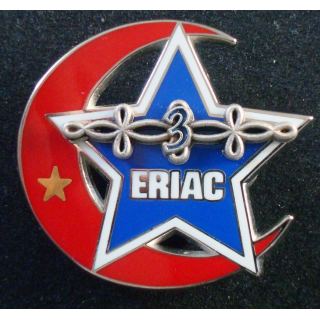 HUSSARDS : insigne métallique du 3° régiment de hussards ERIAC de fabrication Boussemart 2004