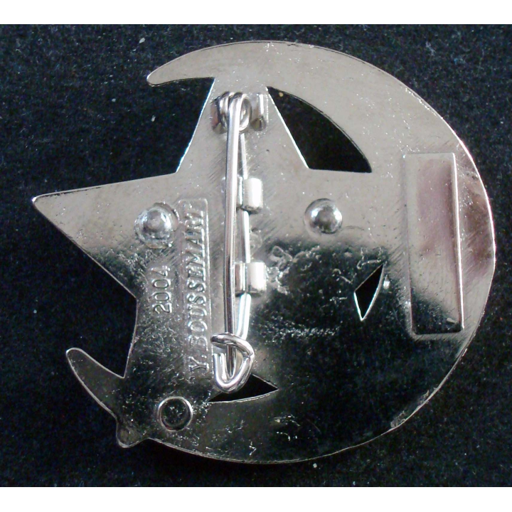 HUSSARDS : insigne métallique du 3° régiment de hussards ERIAC de fabrication Boussemart 2004