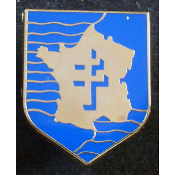 2°DB : insigne métallique de la 2° division blindée fabriqué par Arthus Bertrand pour les éditions Atlas